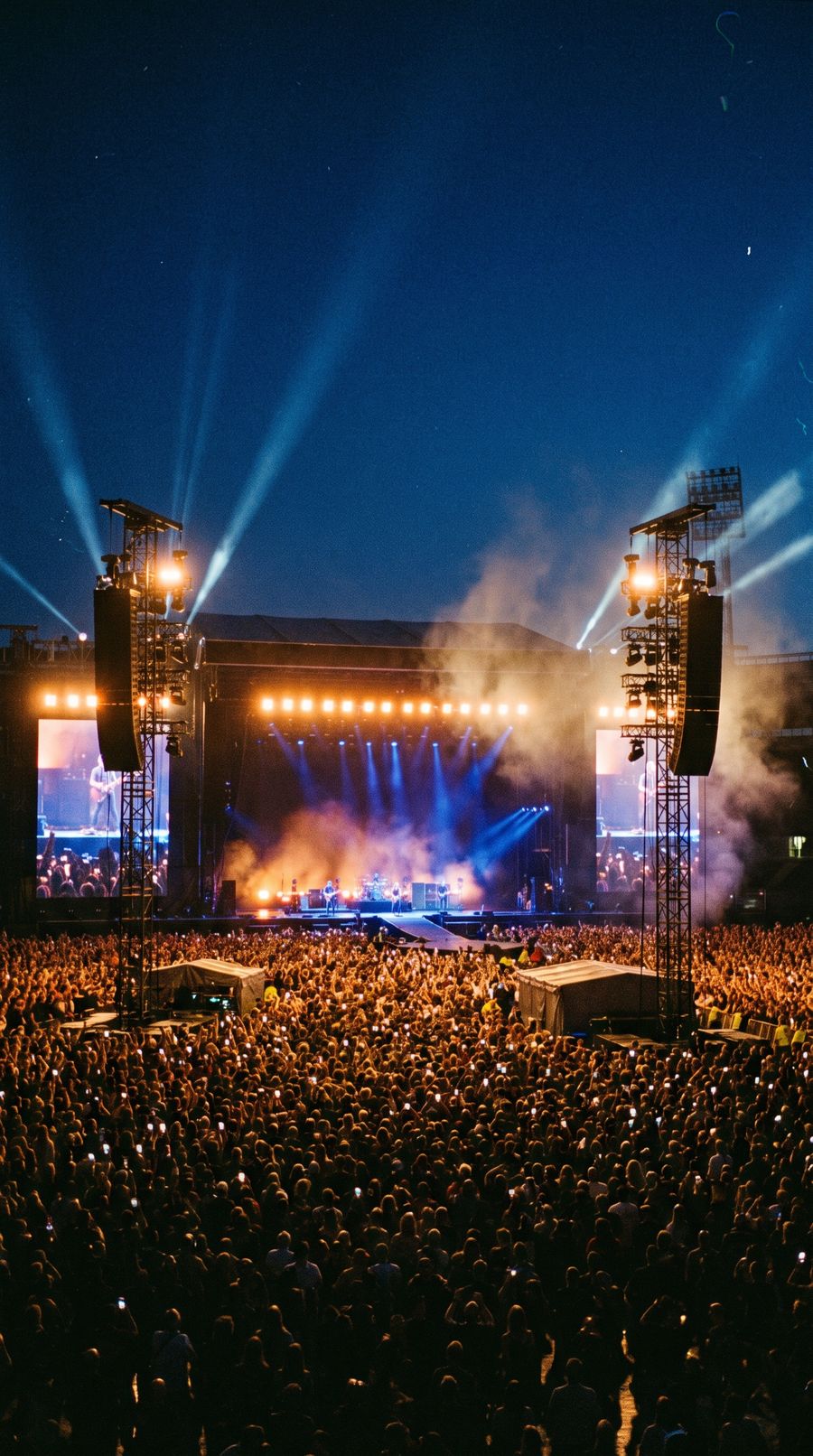The whole stage at once.